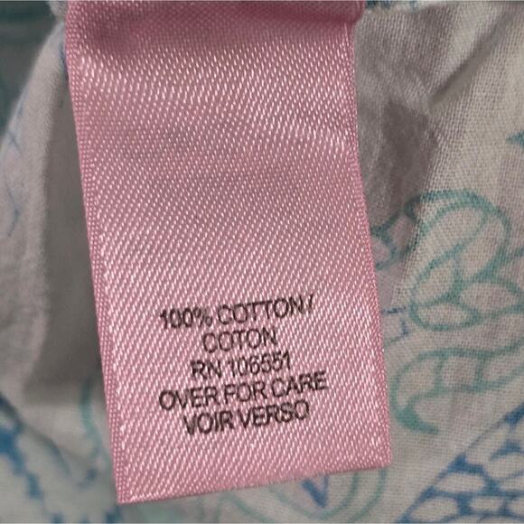 Calypso St. BARTh Aqua and Blue Paisley‎ Lightweight Coverup Tunic Size XS - Picture 6 of 6